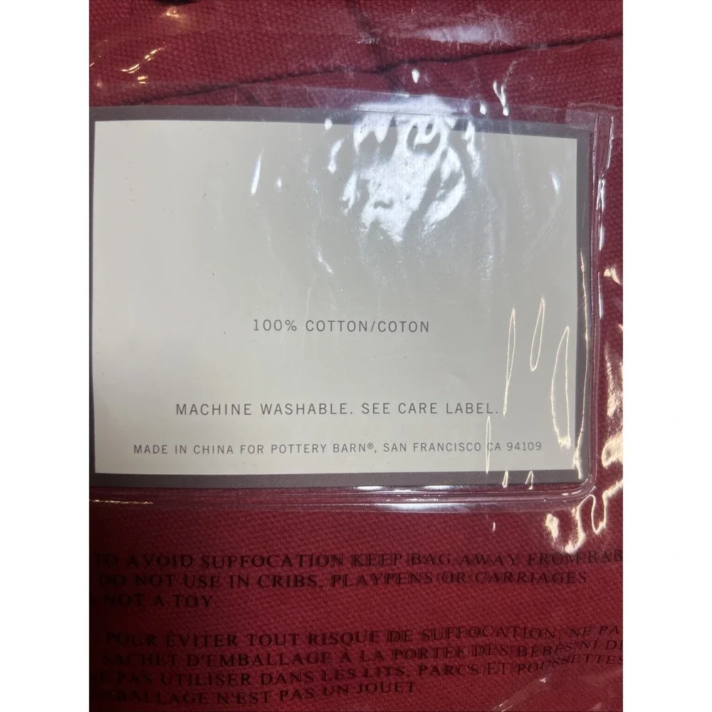 Armchair Napa Slipcover Red from Pottery Barn Monogram 